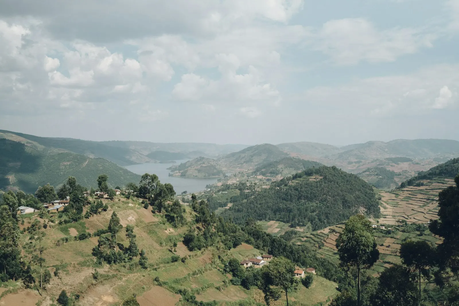 Land of a thousand hills: Green hills as far as you can see