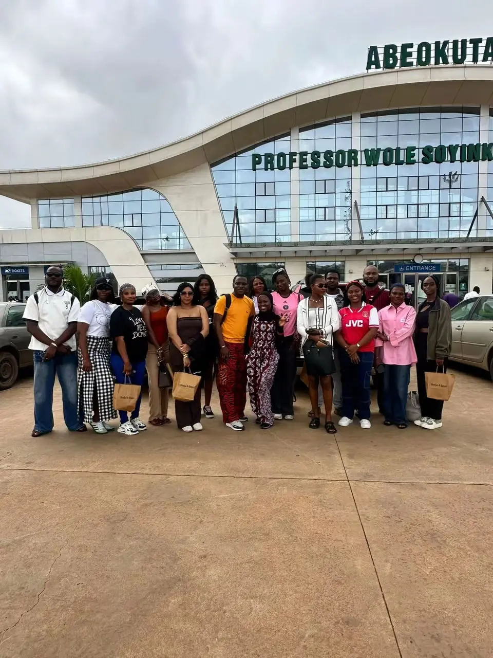Abeokuta by train: Arriving at the Professor Wole Soyinka station